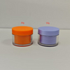 Factory Refillable PET Cream Cosmetic Packaging Jar Matte Cap 10g 30g 50g Cream Jar Container