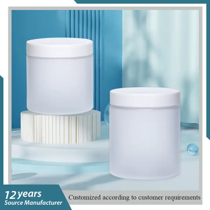 Large Capacity Hair Product Bottle Free Sample Skincare Containers Cream Jar Packaging