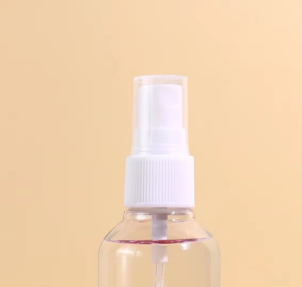Factory Direct Sales 100ml Round Fine Mist Pet Plastic Spray Bottle for Cosmetic Packaging