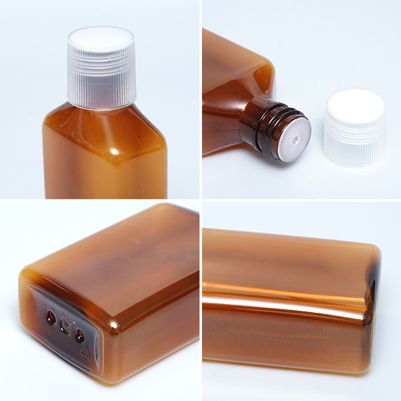 Pet Bottle 120ml 250ml 350ml Plastic Packaging Custom Pet Bottles