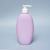 550ML 800ML HDPE Shampoo Shower Gel Plastic Container Custom Luxury Bottles Soft Touch Bottles