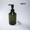 Custom Luxury 500ml PET Plastic Pump Bottle Shampoo Shower Gel Body Wash Bottle