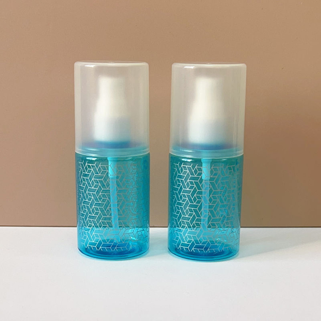 Factory Supply 100ml PET Toner Body Lotion Plastic Bottle With Emulsion Pump