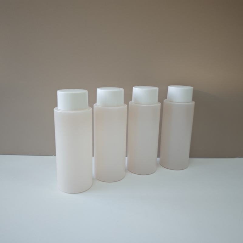 150ml Personal Care Lotion Packaging Bottle Pet Round Extruded Plastic Toner Bottle