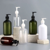 Custom Luxury 200ml 300ml 500ml PET Plastic Pump Bottle Shampoo Bottle