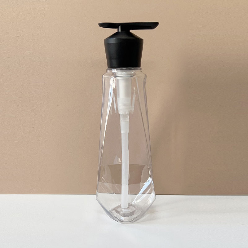 Factory Supplies 500ml Pet Empty Hand Shampoo Lotion Dispenser Plastic Bottle