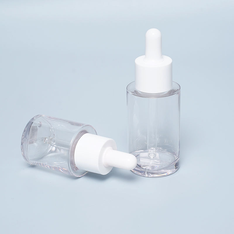 Essential Oil Serum Bottle PETG Plastic Dropper Cap 30ml to 200ml Cosmetic Empty Dropper Bottle