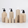 New 60ml to 500ml Biodegradable Wheat Straw Plastic Shampoo Emulsion Bottle and Conditioner Pump Bottle