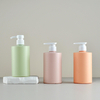 500ml HDPE Plastic Shampoo Bottle Soft Touch Cosmetic Packaging Plastic Bottle