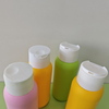 12oz HDPE Skin Care Cosmetics Packaging Plastic Squeeze Bottle With Disc Top Cap