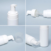 100ml 120ml 150ml 240ml Pink Frosted Hdpe Facial Cleanser Mousse Foam Pump Bottle