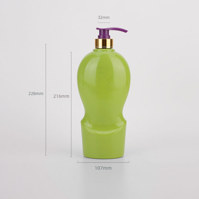 Factory Direct Sales 50ml 780ml Large Volume Shampoo Body Wash Cosmetic Plastic Bottle With Electroplating Pump