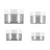 10ml to 200ml PET Plastic Makeup Cream Jar Body Butter Container Skin Care Body Scrub Jar Plastic Lid