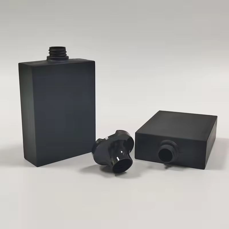 Custom Empty 300ml Soft Touch Bottle Cosmetic Packaging Extruded Shampoo Bottle HDPE Plastic Emulsion Bottle