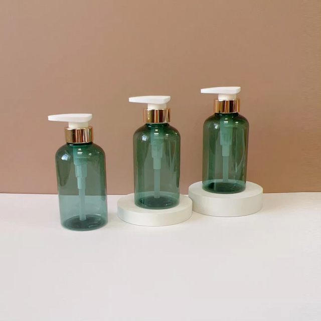 Factory Supply 300ml PET Custom Lotion Pump Bottle Luxury Bottle