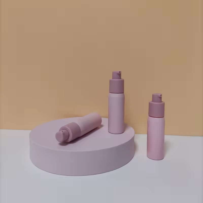 Luxury 20ml 30ml PET Lotion Pump Bottles Cosmetic Facial Cleanser Pump Bottle