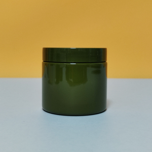 Custom Fuchsia PET Plastic Wide Mouth Jar for Body Butter Moisture Cream Hair Mask Cosmetic Container Packaging