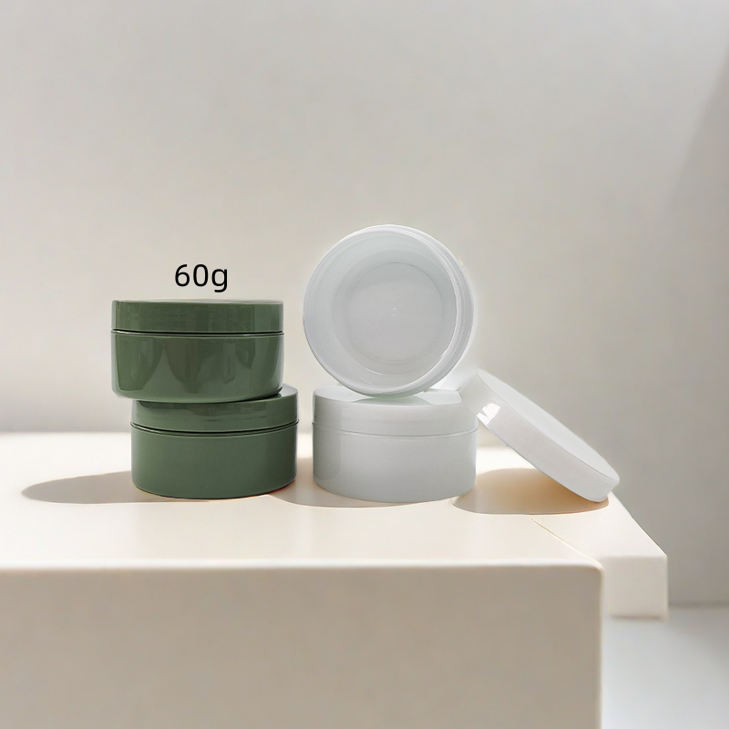 Custom Color 60g 120g 240g 360g Cosmetic Jar Packaging With Box Empty Face Mask Packaging Cosmetic Jar