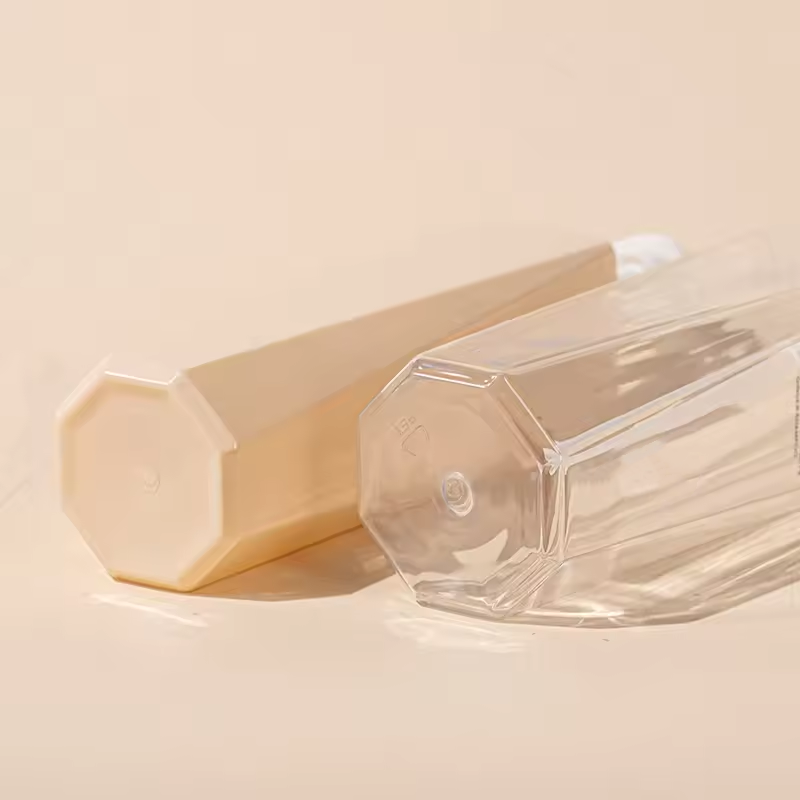 Luxury Cosmetics Packaging 450ml Empty PETPlastic Bottle Cosmetic Packaging Shampoo Bottle With Pump