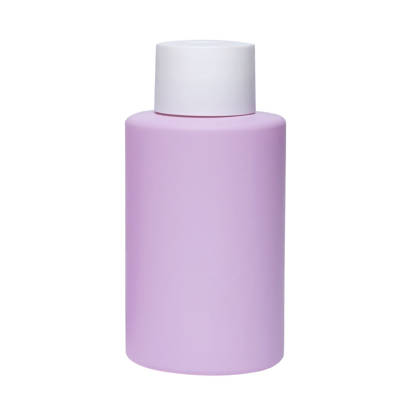 Custom 90ml 300ml 500ml HDPE Soft Touch Squeeze Plastic Lotion Bottle Shampoo Bottles With Press Top Cap
