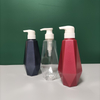15oz Unique Shape Shampoo Shower Gel Bottle PET Plastic Bottle Lotion Bottle Plastic Packaging