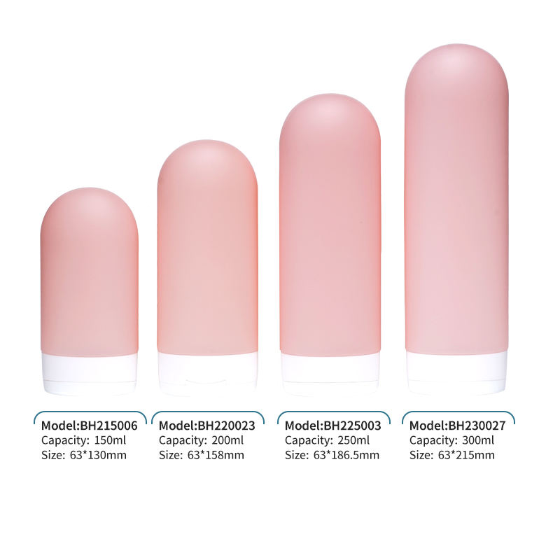 150ML 200ML 250ML 300ML Body Lotion Cream Bottle Sunscreen Cream Hdpe Soft Touch Bottles