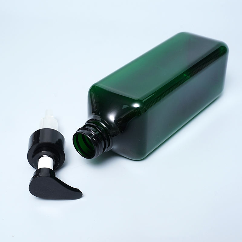 High Quality Luxury Pet Shampoo Shower Gel Plastic square Bottles 60ML 500ml