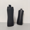 Custom 400ml Hdpe Shampoo Shower Gel Plastic Bottles Hair Conditioner Flat Cosmetic Packaging Container