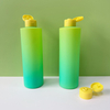 Deluxe HDPE 415ML High Material Color Bright and Colorful for Body Serum Shampoo Hair Skin Care Sho Plastic Body Wash Bottle