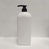 Empty Body Wash Lotion Shower Gel Press Bottle 1000ml Black Pump HDPE Shampoo Plastic Bottle