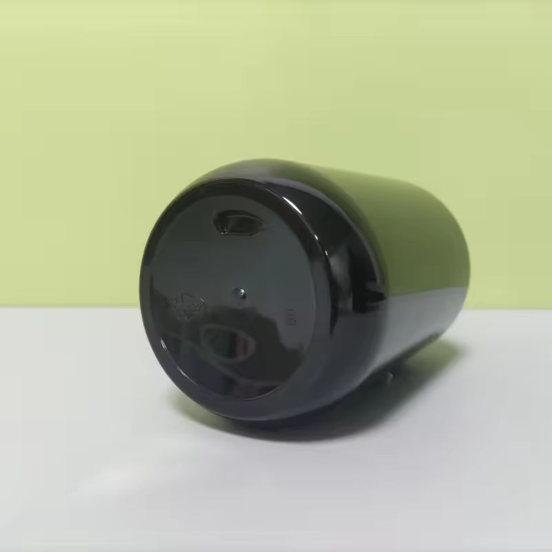 Custom Luxury Matte Black Frosted PET Plastic Emulsion Pump Bottle 500ml Shampoo Bottle Cosmetic Packaging