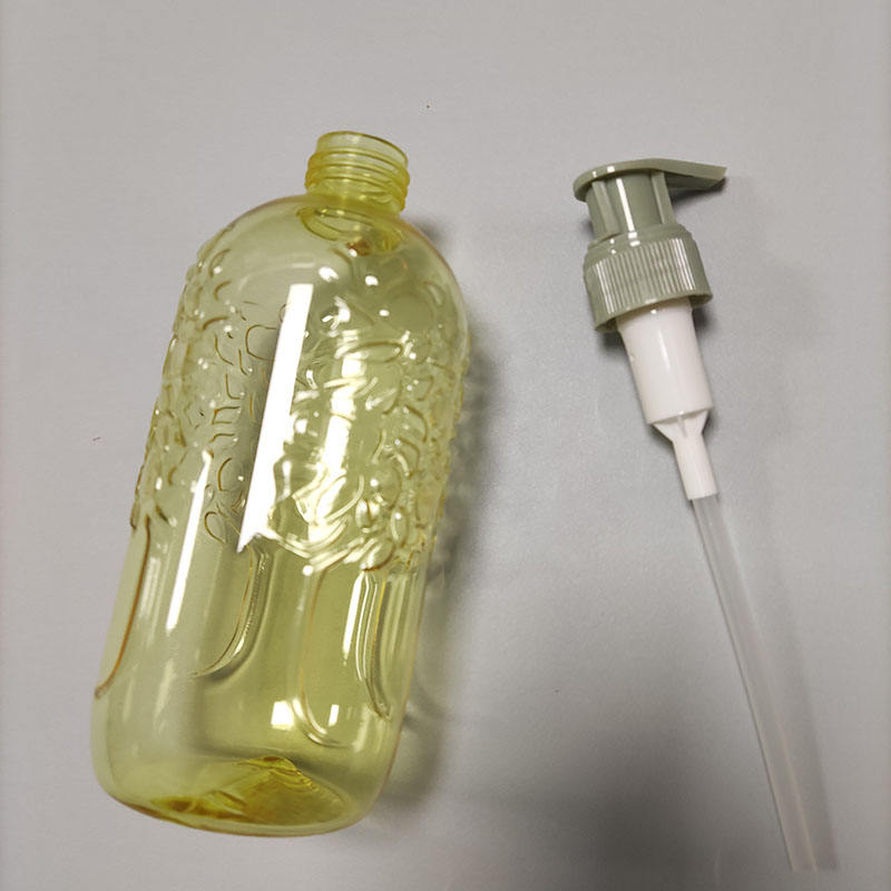 Luxury Shampoo Packaging 300ml Petg Plastic Lotion Pump Shampoo Bottle Petg Cosmetic Lotion Bottle