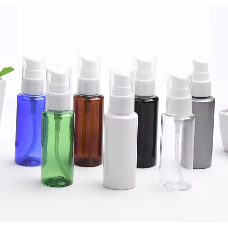 Factory Custom Small Capacity PET Plastic Bottle Fine Mist Spray Bottle Cosmetics Essential Oil Spray Bottle
