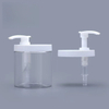 150ml-600ml PET Plastic Pump Bottle Shampoo Shower Gel Jar With Pump