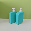 2oz 9oz 15oz HDPE Packaging Plastic Shampoo Pump Bottle Soft Touch
