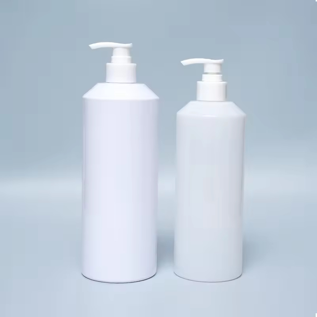 150ml 250ml 400ml 600ml 800ml White Pet Plastic Lotion Pump Bottle Skin Cream Shampoo and Conditioner Plastic Pump Bottle
