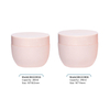 Empty Cute Containers Skin Care Face Cream Facial Mask Hdpe Plastic Cosmetic Jars