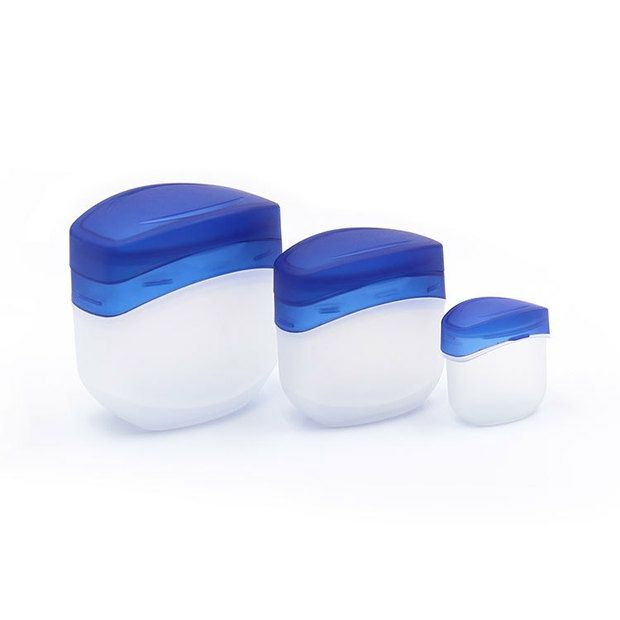 7g 30g 50g 100g PP Plastic Container Flip-top Lid Jar Lip Cream Body Cream Face Cream Container