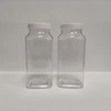 Factory in Stock 16oz PET Plastic Square Bottle Wide Mouth Packaging Bottles