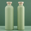 300ml to 650ml HDPE Plastic Green Round Bottle Body Wash and Body Lotion Packaging for Cosmetic Plastic Containers