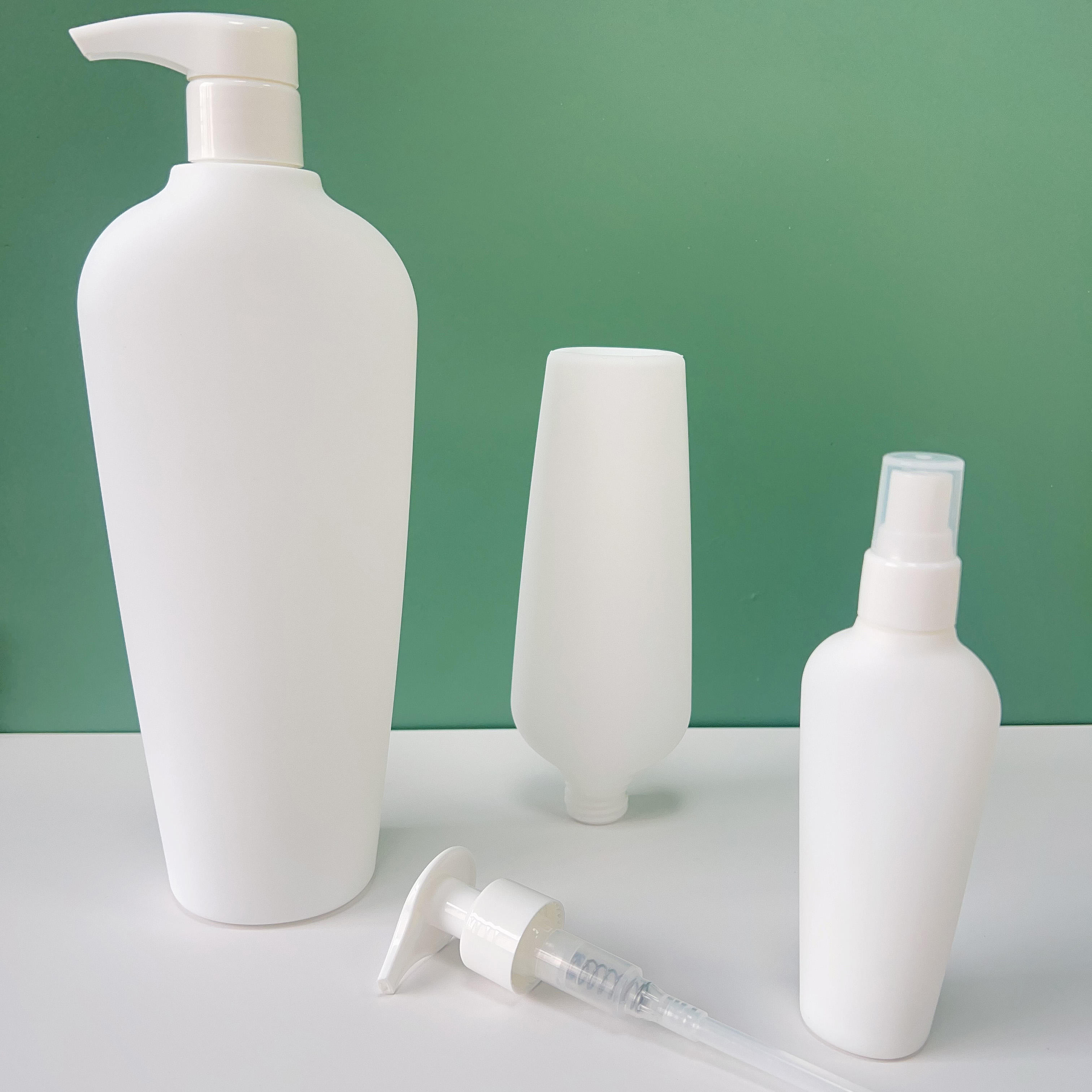 Factory Direct HDPE 90ML 240ML 700ML Soft Touch Shampoo Body Wash Plastic Bottle