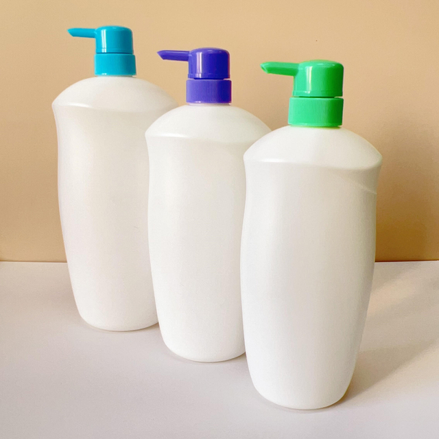 Factory Supply Large Capacity 800ml 1000ml 1380ml Hdpe Shampoo Body Wash Plastic Bottles