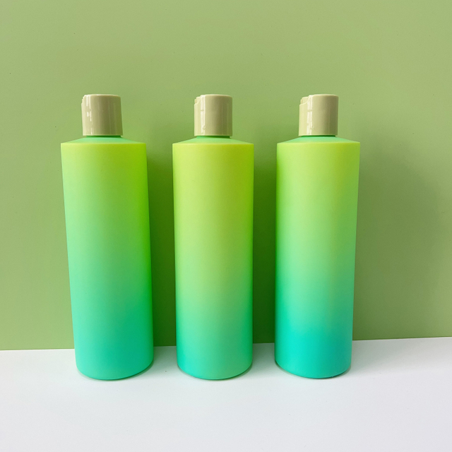 Deluxe HDPE 415ML High Material Color Bright and Colorful for Body Serum Shampoo Hair Skin Care Sho Plastic Body Wash Bottle