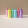 120ml Personal Care Lotion Packaging Container Clamshell Pet Round Extruded Plastic Bottle Shampoo Bottle