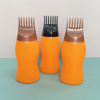 Factory Direct 170ml 180ml 240ml 300ml Hdpe Hair Essential Oil Comb Bottle With Comb