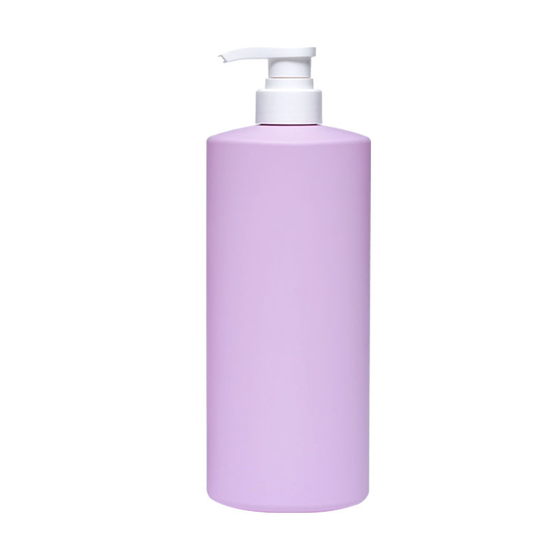 Luxury 500ML 750Ml HDPE Shampoo Plastic Bottle With Soft Touch
