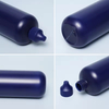 Wholesale Empty Blue 50ml 100ml 250ml HDPE Plastic Dropper Bottle Hair Dye to Remove Paint Ink Pigment Extrusion Bottle