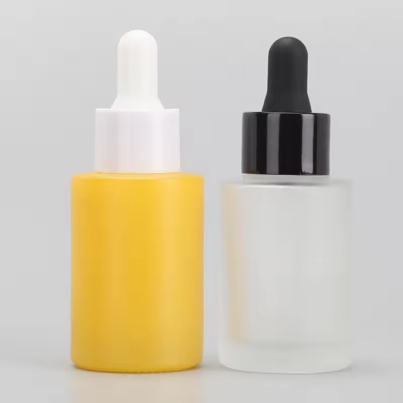 High-end Cosmetic Packaging 60ml 90ml Pet Plastic Dropper Bottle Hair Essence Bottle Serum Bottle
