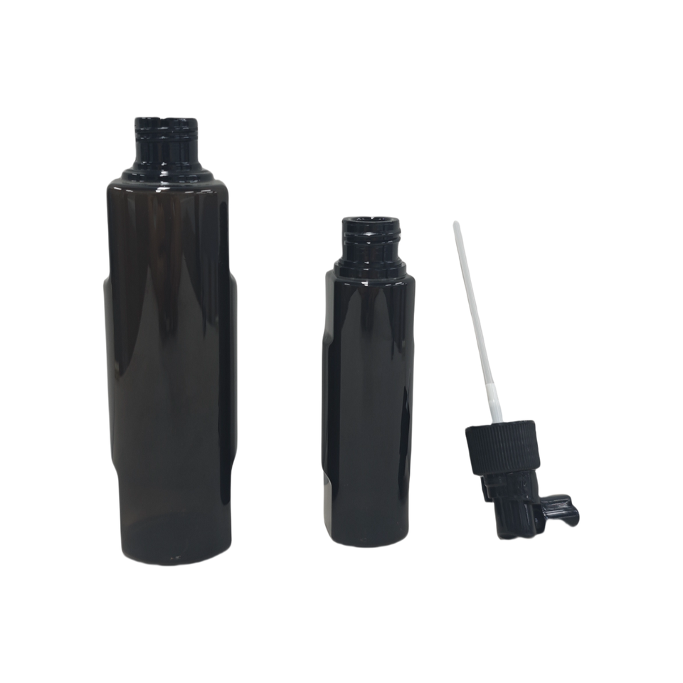 Luxury 60ml 160ml Petg Thick Walled Essential Oil Plastic Bottle With Sprayer