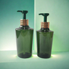 Custom Luxury 400ml 500ml PET Plastic Pump Bottle Shampoo Bottle Shower Gel Bottle